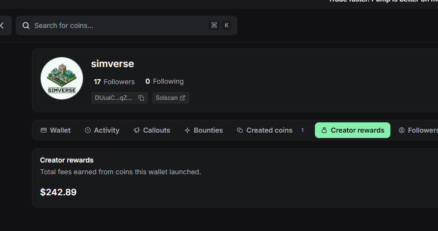 devmancody's tweet photo. @CryptoChris0101 @PlaySimVerse already has enough to pay for the dex, been holding for 6 hrs and still dint pay the dex https://t.co/JcUfaKJaP5