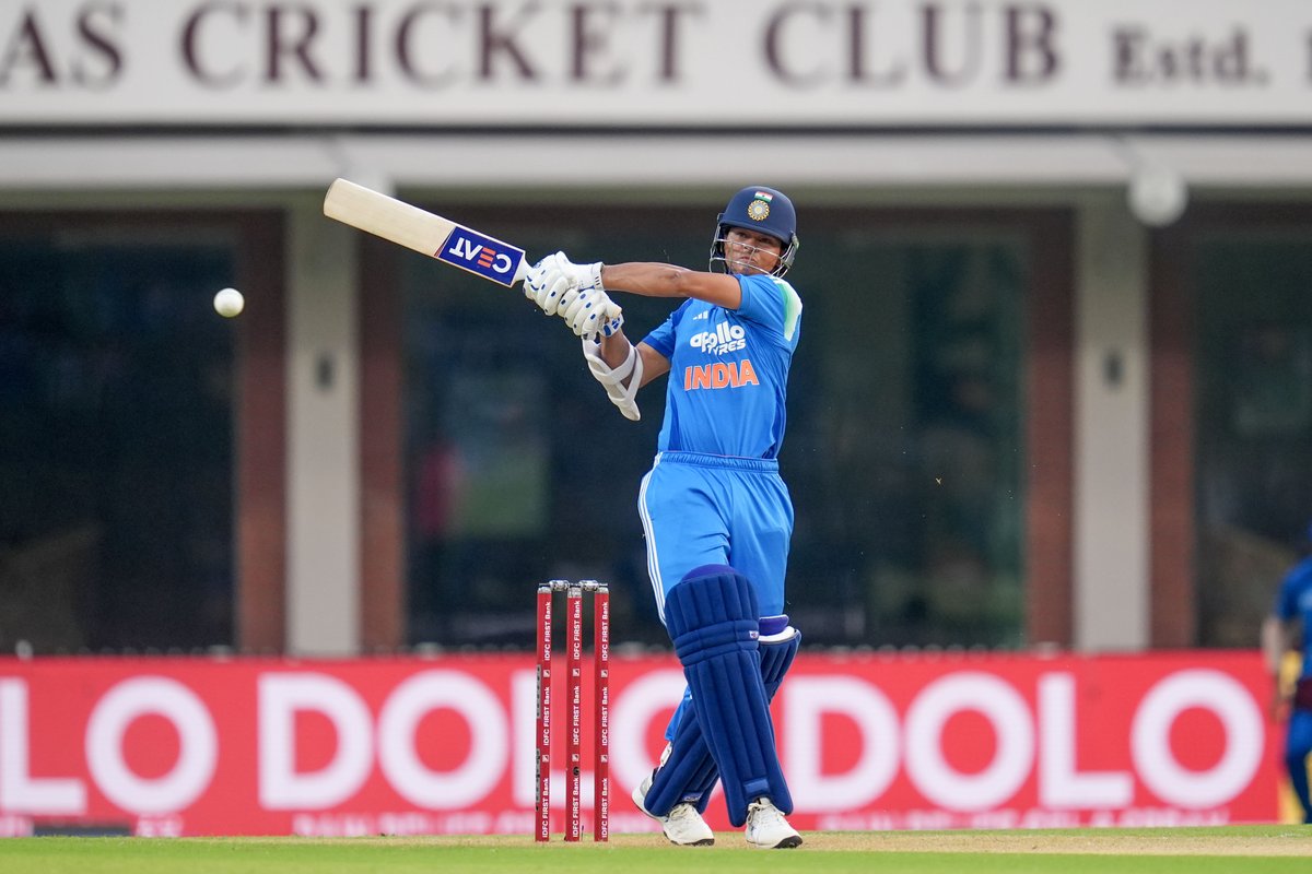 cricbuzz's tweet photo. 🚨 Yashasvi Jaiswal, who replaced an injured Virat Kohli for AFG ODIs and slammed a ton in the last game in Chennai, has not made the cut for the ODIs in England https://t.co/AHHpOE5QRq