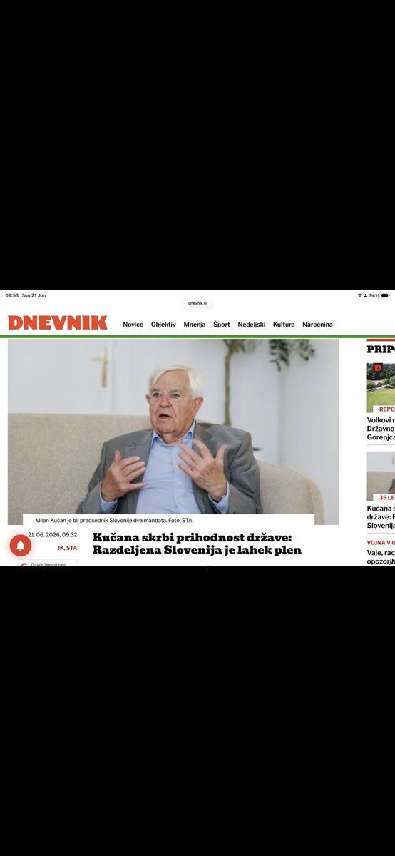 vinkovasle1's tweet photo. Starega udbovca skrbi prihodnost Slovenije. Treba mu je povedati, da on prihodnosti nima, v preteklosti pa je bil visok funkcionar zločinske države. 
Zdaj stari hudobec dela samo še na "za mano potop." Ej, ne bo ga, za tabo in po tebi veselje in sreča . https://t.co/xu3T28EQJc