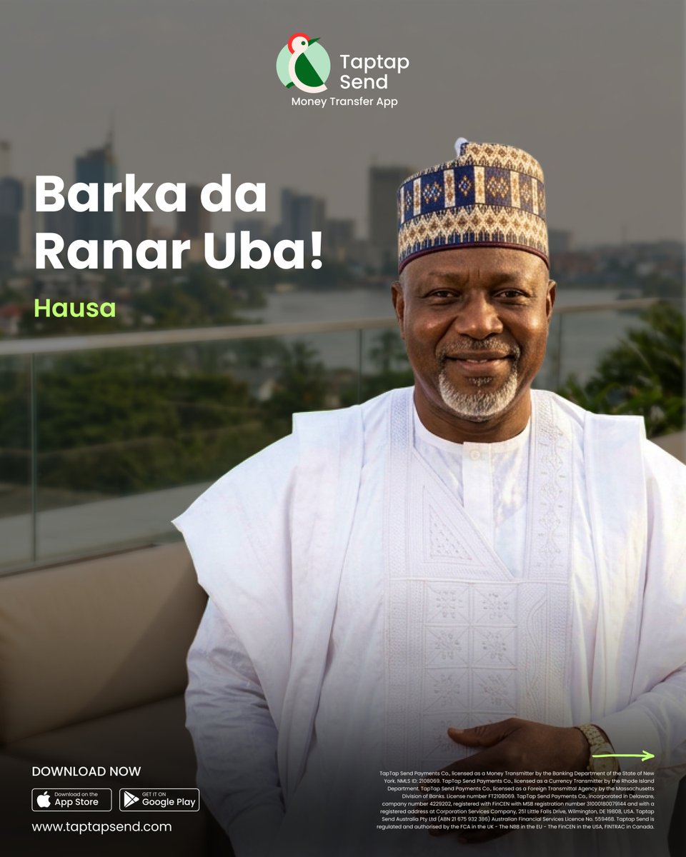 taptapsendng's tweet photo. Drop your Father's Day wishes in your native language below and tag him! 

And don't forget to back it up with that Taptap Send alert, because you're a good child✨

#FathersDay #YorubaDads #IgboDads #HausaDads #TaptapSend https://t.co/LdnTmXttFx