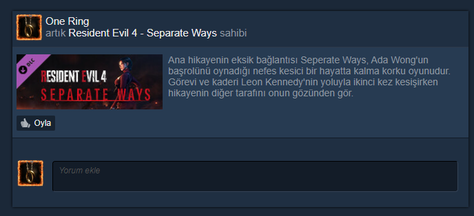 oneringg's tweet photo. Fena sardı DLC ile devamke https://t.co/GHjX0mcczL