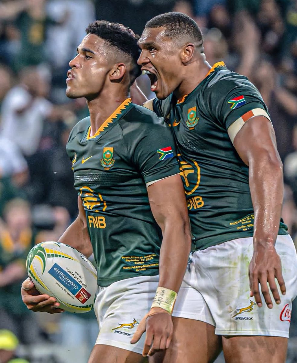scrumming_ten's tweet photo. Updated World Rankings: 

1. Springboks 
2. Springboks with 14 men 
3. Blitzboks 
4. South Africa 'A' 

5. France 
6. Ireland 
7.  New Zealand https://t.co/HLbRojDYWm