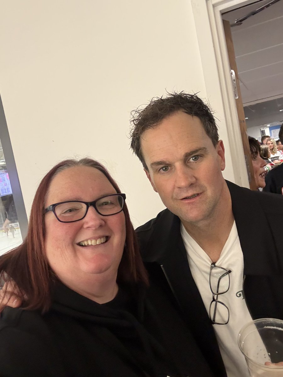 jax_100's tweet photo. Fab night last night at @BB33testimonial . Terrific night, a tearful moment seeing one proud nana on the ice in that video! Well done Jade and @MummyB_  (great to meet you in person last night Jane) terrific organising. See you all next season…now for the journey home! https://t.co/5eJMj3FAif