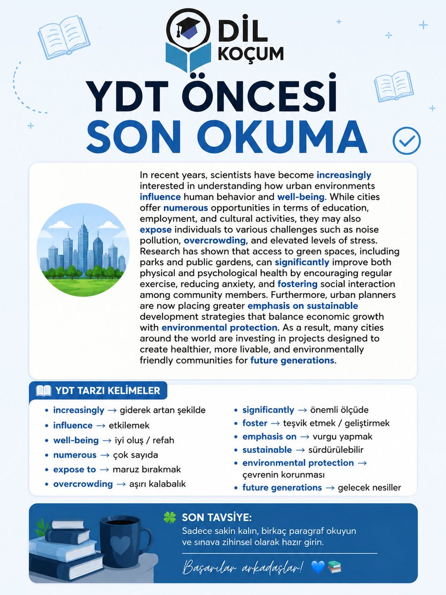 ydsyokdilyksdil's tweet photo. #ydt #yksdil öncesi bu metni okuyalım 😊💪

https://t.co/S7oogkvk74 

#yksdil #ydt #ydt2026 #ayt #ayt2026 #ösym #pazar #tyt #ayt #yks https://t.co/LToUqthmnp