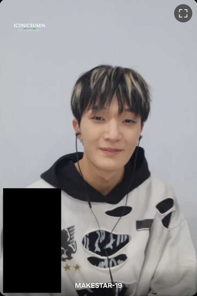 IconicSumin's tweet photo. 260621 Makestar Fancall

#xikers #SUMIN #싸이커스 #수민 https://t.co/3m9so4glET
