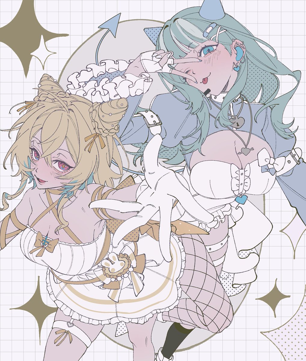 dorisdodo3131's tweet photo. 忍不住畫ㄌ，3D化真的可愛到不行🥹🩵💛
#瓦畫了 #SinnieArt https://t.co/aO5wRJoZNn
