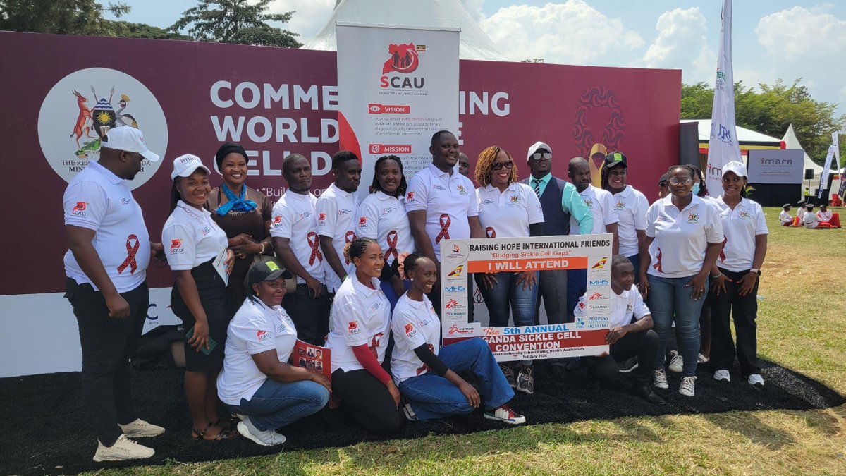 LydoUganda's tweet photo. On the World Sickle Cell Day, we joined the global community in raising awareness about Sickle Cell Disease (SCD).
We commemorated this day in Jinja City under the theme:"Building an S Sickle Cell Communities in Uganda, Na Newborn Screening and Knowing your Sickle Cell Status " https://t.co/vbpYUJlnMd