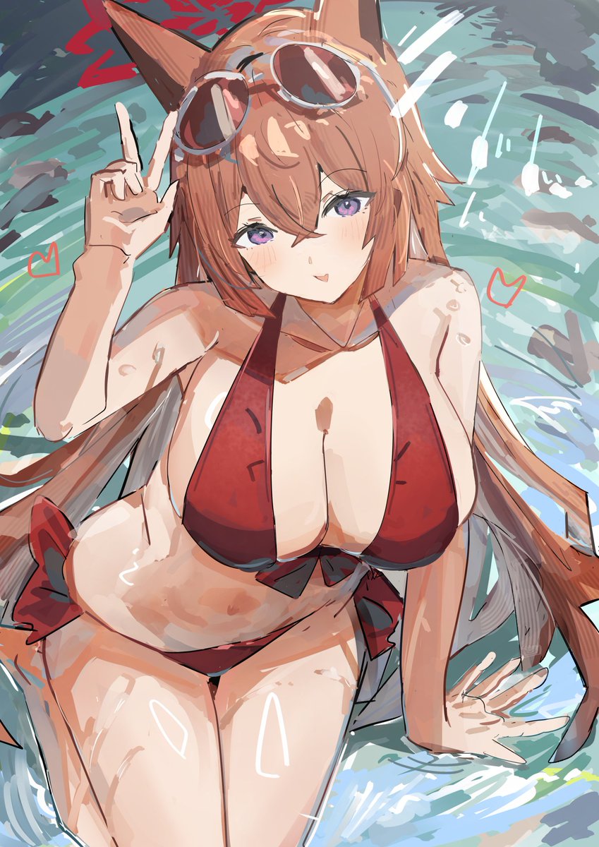 the_olphy's tweet photo. 水着ルミ https://t.co/qvzeG4NlOG