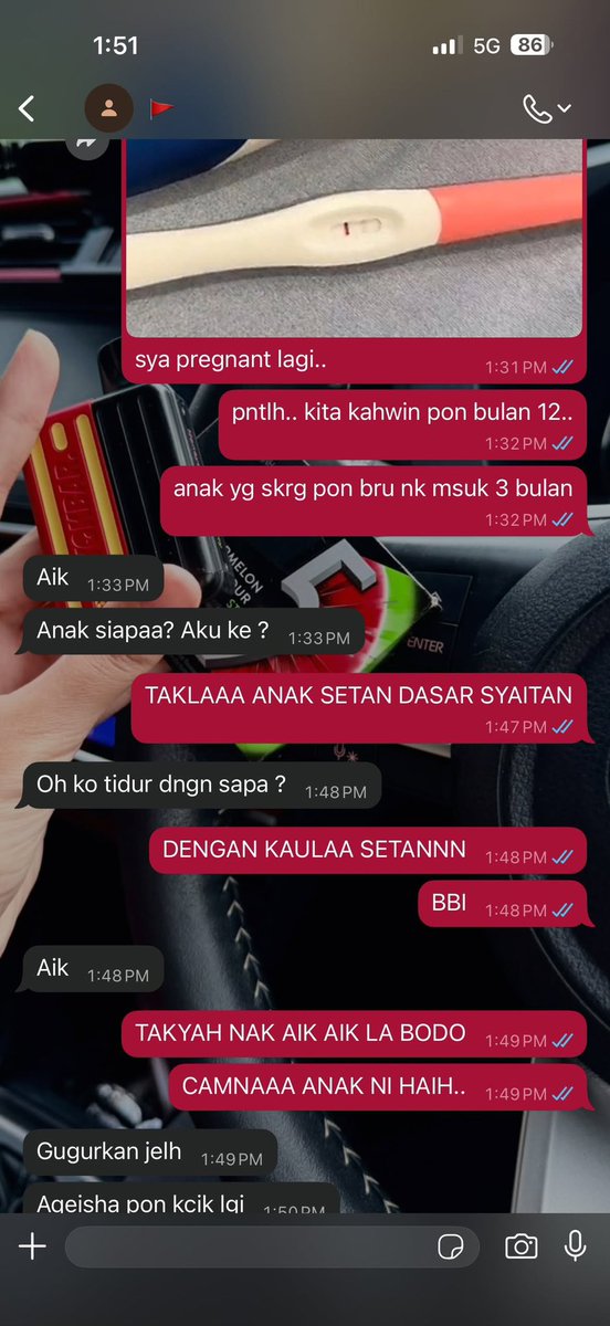 kamaghul's tweet photo. Belum kahwin lagi tapi anak dah nak masuk 2 orang. Can we normalise not fucking around before marriage 😅 https://t.co/78sq6aemG3