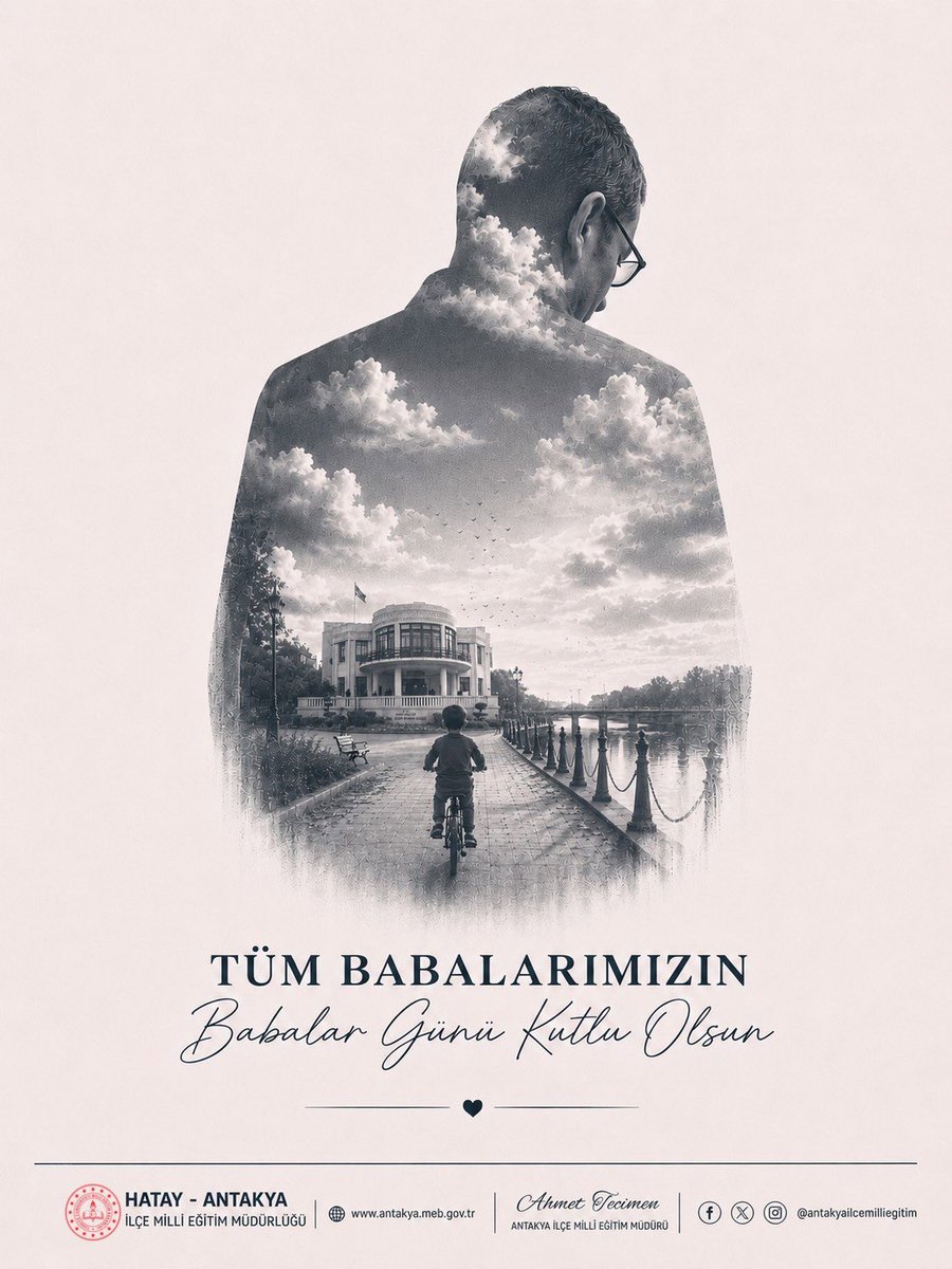 ANTAKYAMEM's tweet photo. Hayatımıza değerleriyle yön veren, emekleriyle geleceğimizi şekillendiren, fedakârlıklarıyla daima yanımızda olan tüm babalarımızın Babalar Günü’nü kutluyor; aramızdan ayrılan babalarımızı rahmet ve minnetle yâd ediyoruz.

@ahmettecimen 
@hataymem 
@tcmeb https://t.co/Orsz92kpjI