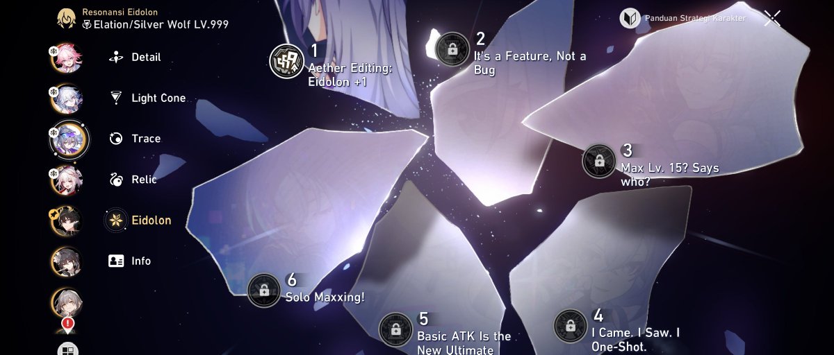 Risanari71's tweet photo. #WTS 
5 limit 3 sign 
Siwol e1 + sign 
Sparxie sign 
Saber sign
Usnunset

#WTJ Joki HSR ✨
 "TRUSTED aman tanpa cheat" ✅
Sedia slot rawat akun dari 8/10
Rawat VIP full patch 5/7
Full patch 42 hari 

informasi pertanyaan lainya bisa chat 085774707578
#JokiHSR #Jokihonkaistarrail https://t.co/6hVvIMMVln