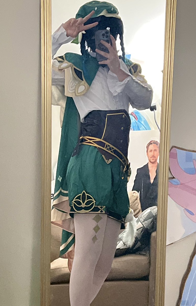 Saikadesuu's tweet photo. Anemo archon Venti at your service! https://t.co/movTzg36hD