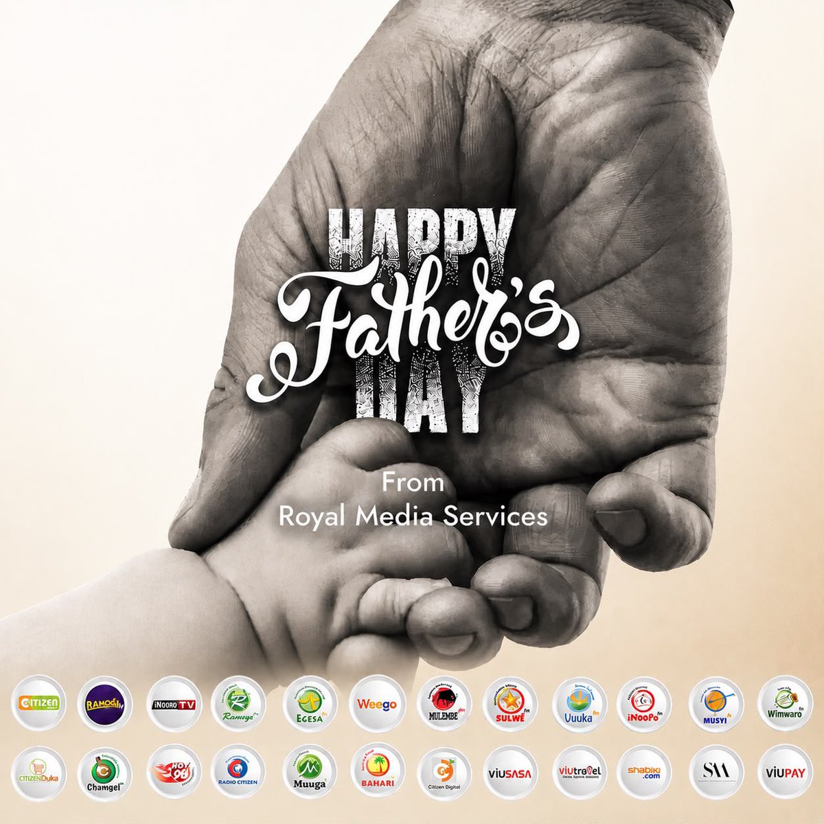 citizentvkenya's tweet photo. Today, we celebrate all fathers and father figures whose love, guidance, and sacrifices shape families, communities, and future generations. 

From all of us at Royal Media Services, Happy Father’s Day. https://t.co/myVlDakVeM