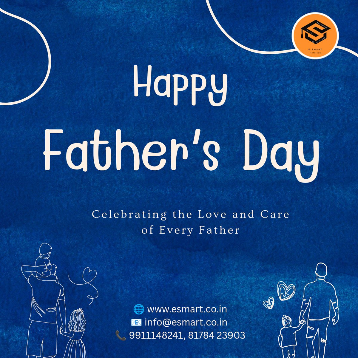 TrustESMART's tweet photo. Certain individuals do not don capes; instead, they adeptly maintain household affairs and offer sage counsel. Happy Father's Day to a mentor, a guardian, a steadfast advocate, and a perpetual companion. #fathersday #esmartcharitabletrust #sixtheps https://t.co/yua6tNmkGN