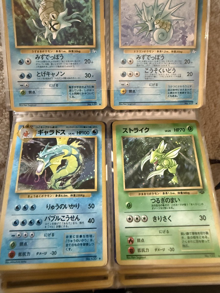 koodoru_hidari's tweet photo. 家に眠っている旧裏のポケモンカード達ってどれくらい価値あるんだろうか https://t.co/T53E8xHGNv