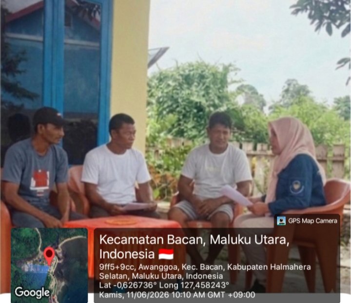 Halmia_Larijana's tweet photo. Kamis (11-06-2026) Halmia Larijana, Luhkan Halmahera Selatan, Melakukan sosialisasi pada KUB Alolang Tarik tentang CPIB Kapal penting di dalam pengangkutan, agar hasil tangkapan tetap terjaga kesegarannya, aman dan bermutu.
#Halsel
@BP3Ambon https://t.co/Xhfw7Bne7C