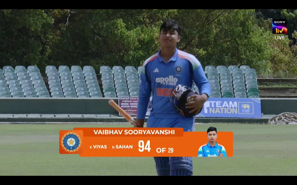 CricketCentrl's tweet photo. GOLDEN ADVICE TO WORLD CRICKET NEVER POKE BABY BOSS VAIBHAV SURYAVANSHI 👇

Action.                             Reaction.🥶 https://t.co/6mdV0yYM5N
