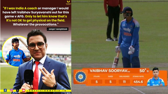 virender_swag's tweet photo. Sorry Sanjay Manjulika ! We can't miss this boy for even 1 of our match. vaibhav sooryavanshi the next STAR fo Indian cricket. https://t.co/1DFTKNGCm0