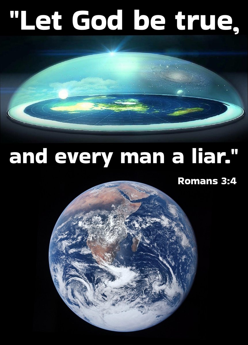 _maltheism_'s tweet photo. ✅ There's no such thing as "space". 
There's no such thing as "heliocentrism". 

Everything we've been taught is a lie.

The truth is that the Earth is flat, motionless, and enclosed with a Dome-Firmament.

We cannot leave this #flatEarth.
The #Firmament is impenetrable. https://t.co/pFgn5tBdbJ