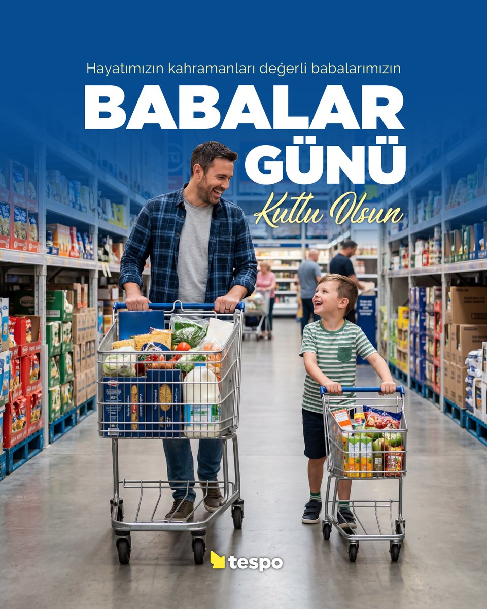 tespotoptan's tweet photo. Hayatımızın kahramanları değerli babalarımızın BABALAR GÜNÜ KUTLU OLSUN💙
.
#babalargünü #babalargününüzkutluolsun #tespo #tespotoptan #lidermarkalar #toptanfiyatlar https://t.co/SD2JohEzRe