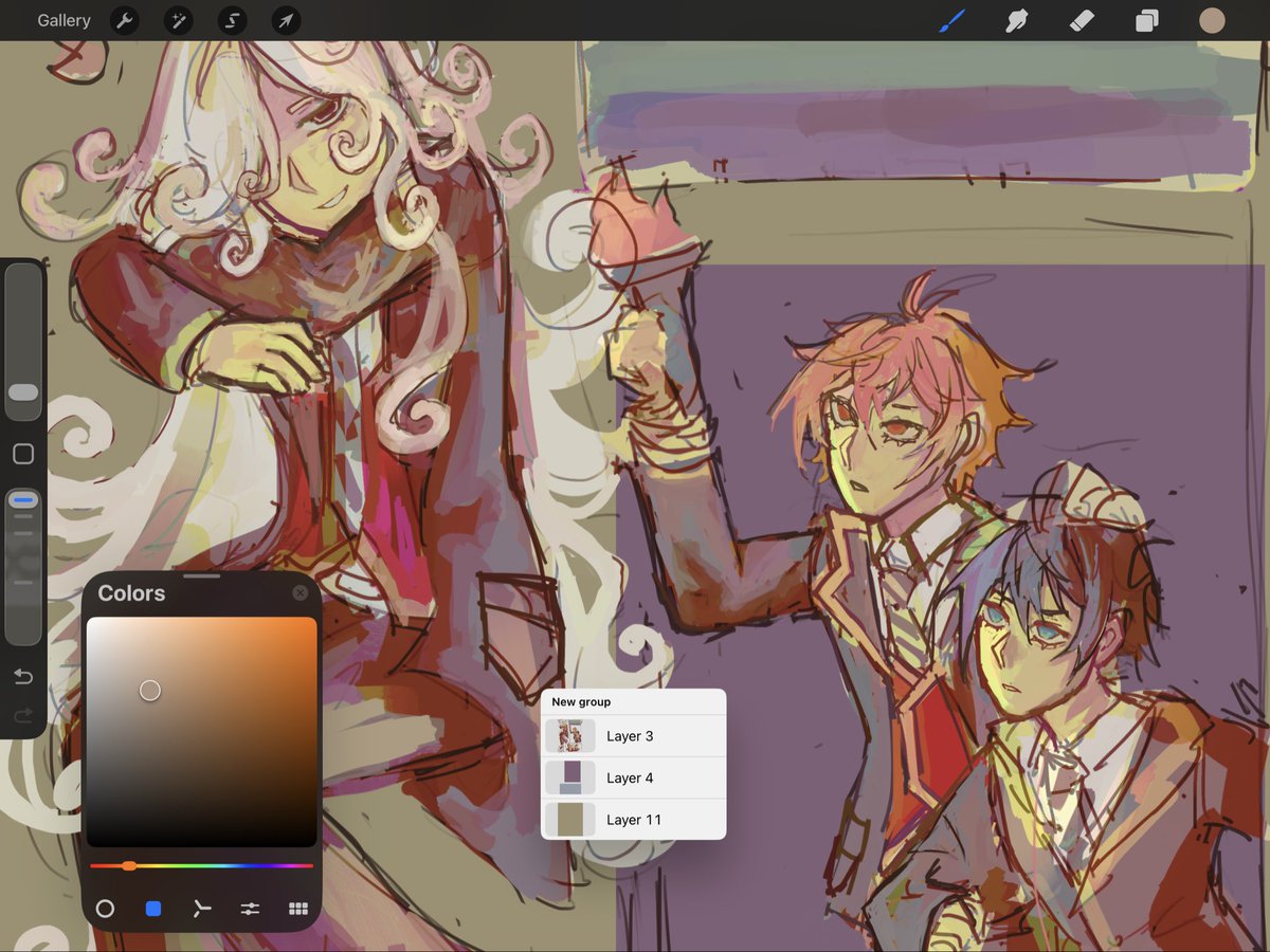 6AN1SH's tweet photo. Yuu wip 
#twstoc #twst #twistedwonderland https://t.co/yTV0yAI6br