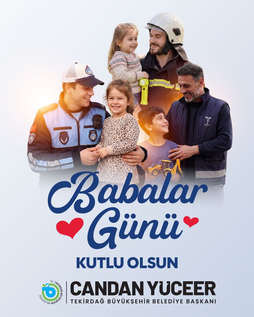 CandanYceer's tweet photo. Hayata sevgisiyle güç, emeğiyle değer katan tüm babalarımızın Babalar Günü kutlu olsun. ❤️

#BabalarGünü https://t.co/IOHrT5EfKS