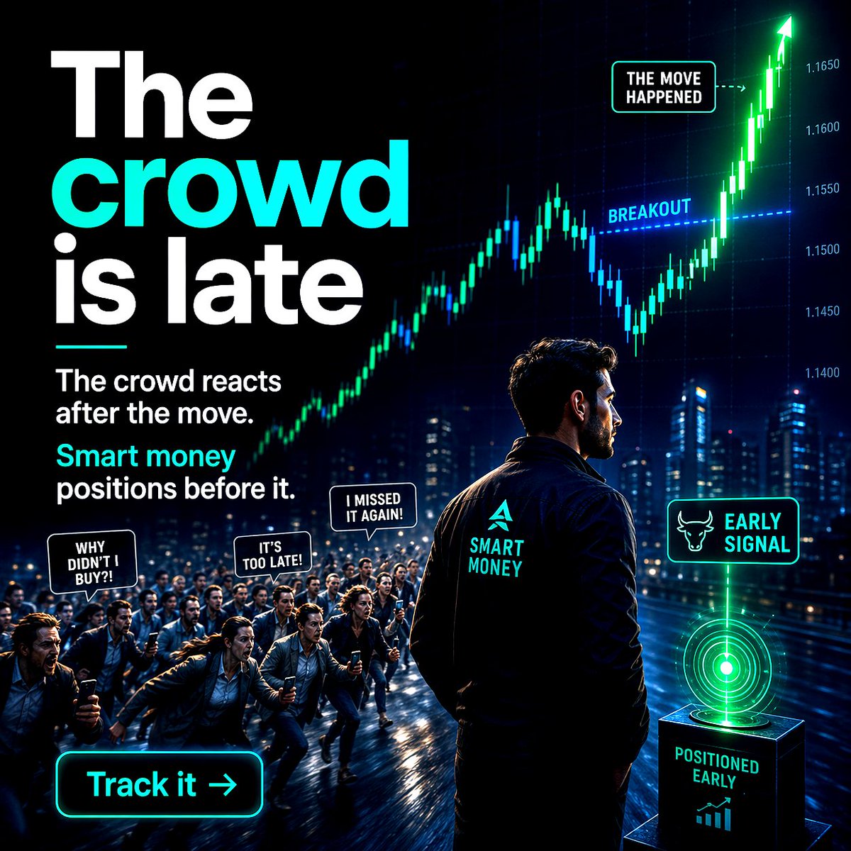 hRabbitcreator's tweet photo. If your Polymarket strategy is reading the X timeline for insights, you are the exit liquidity for those reading on-chain data.
Start tracking real wallets.
https://t.co/AB0LnTR0cu
#Polymarket #SmartFlow https://t.co/32x6f0SYGm