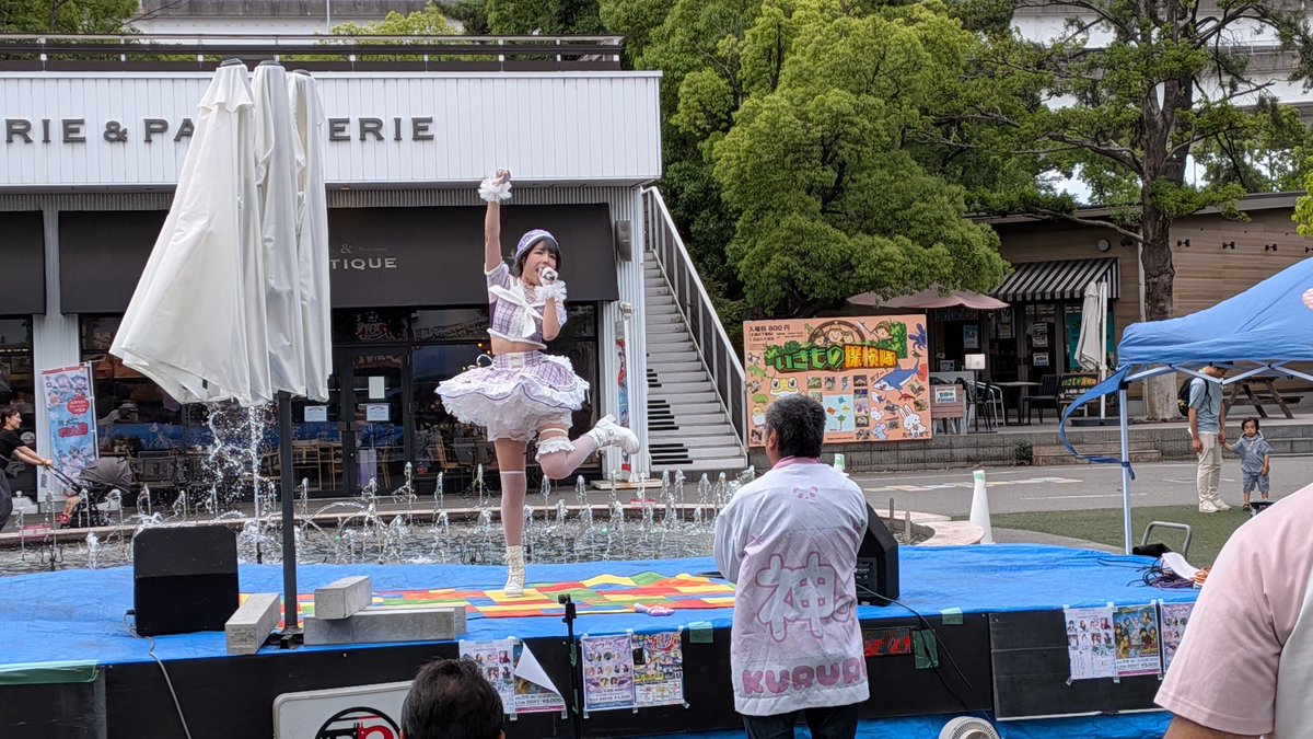 MORY_MAMICK's tweet photo. くるるん王国民ではありませんが、観賞させていただきます。(^_^;)
#神楽くるる　#メイカーズピア https://t.co/zUbmiD0INr