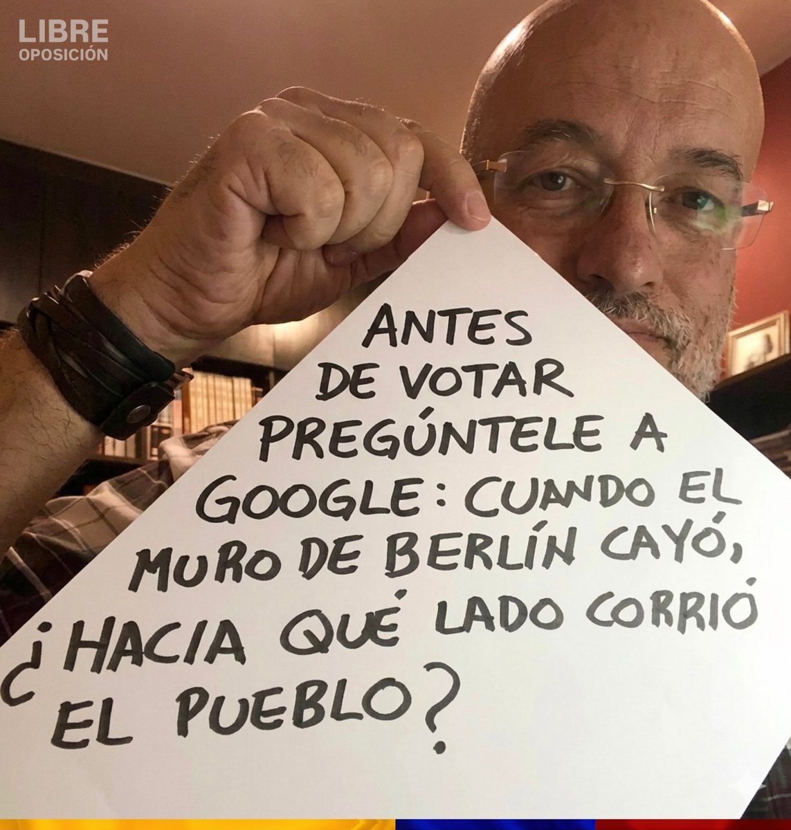 Libre_Oposicion's tweet photo. 🇨🇴🤔| LA PREGUNTA DEL DÍA: Antes de votar pregúntele a Google: Cuando el muro de Berlín cayó ¿Hacia qué lado corrió el pueblo? https://t.co/9RftCAHk4C