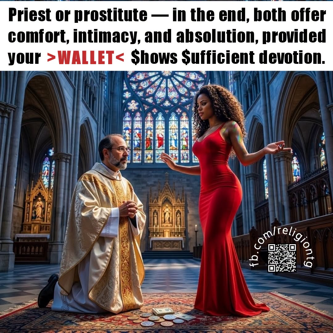 randyjo93598077's tweet photo. they both claim to take you to heaven 
one actually proves it https://t.co/ckNFIkhFys