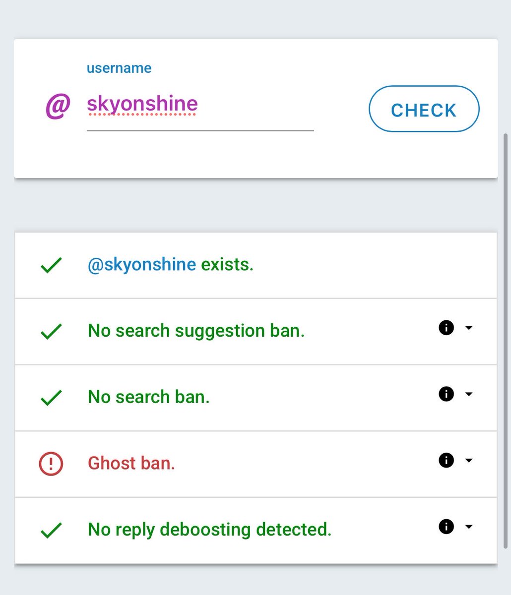 skyonshine's tweet photo. wanna kms 💔 semua akun kena ghostban 😔💔😔💔 https://t.co/LqC8D1bLO5