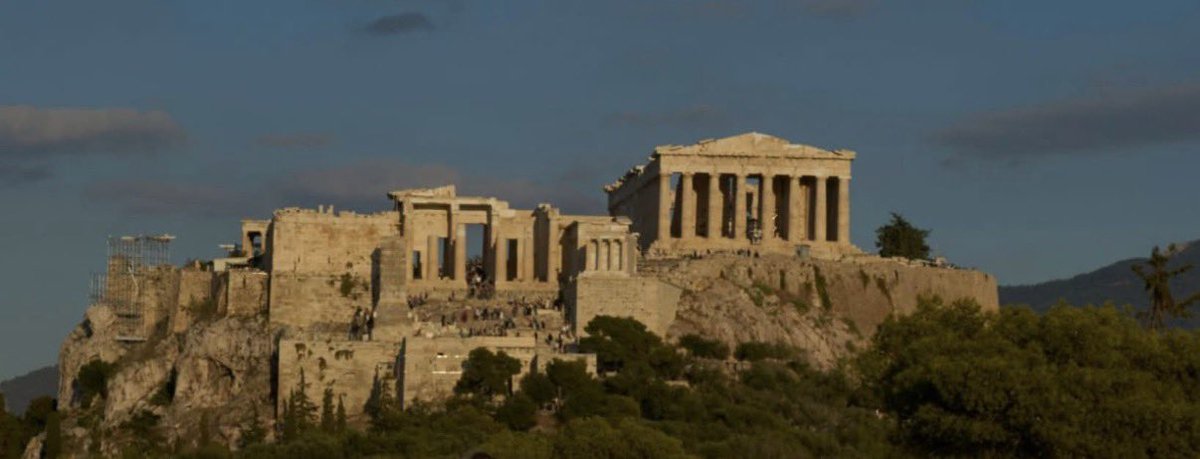 jimmellas's tweet photo. Parthenon’s Restored Western Facade Officially Unveiled After 220 Years

Greece’s Culture Ministry announced on Thursday that it had completed a major restoration of the Parthenon’s western facade in Athens

The restoration was officially unveiled on Thursday, with two newly carved marble blocks slotted into long-empty gaps high on the temple’s western facade

#parthenon #reunitetheparthenon #ParthenonSculptures #acropolis   #athens