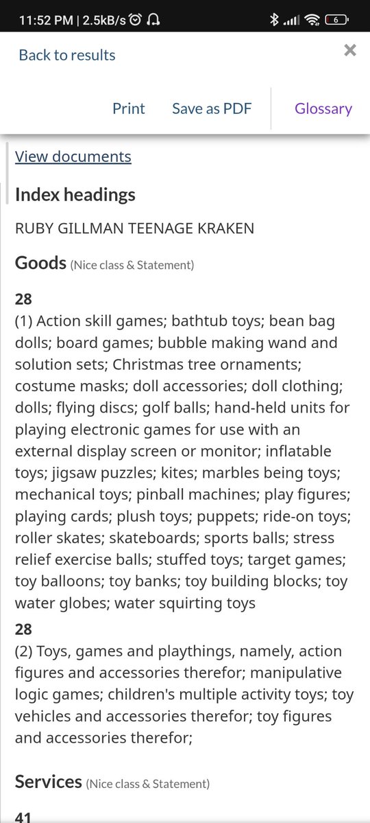 Bluezilla346391's tweet photo. Hey, do you remember the Canadian trademark of #rubygillman #teenagekraken that @NasT990096  shared with me?
Well, it was registered 
As I said, I know almost nothing about this topic or what will happen with it.
Please ask @_itsamedfffaz (Formerly known as Minions fanboy) https://t.co/yqtFLnoCBN