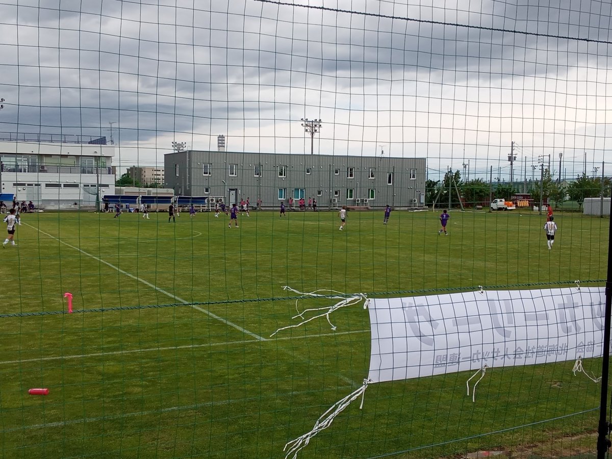 antohst's tweet photo. 【北海道サッカーリーグ第５節】
札幌サッカーアミューズメントパーク天然芝
札大GP　１対０　BTOP北海道
#コミュサカ #chikisl #hokkaidosl #北海道サッカーリーグ
79分GP27
試合終了 https://t.co/3NQ2dQ6CvZ