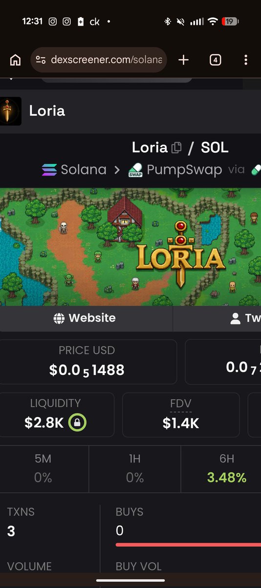 v_danielmg's tweet photo. @StoryOfHysol Do NOT BUY is A Scam!! This game is a SCAM! Look for LORIA in pumpfun and dexscreener! same map same graphics! SCAM ALERT https://t.co/ZlMrUfTnlH