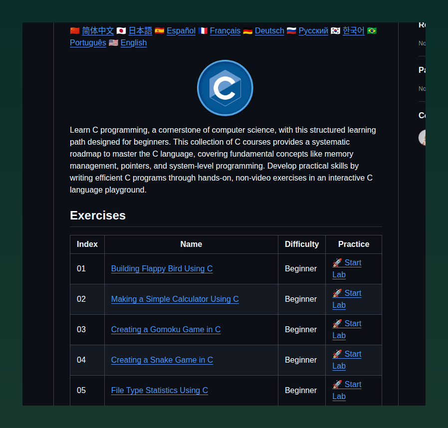 Practice C with 18 beginner projects ranging from games to data ...