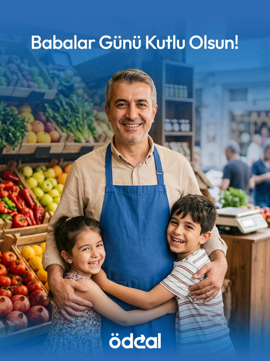 odealpos's tweet photo. İşini emekle büyütürken ailesine sevgisini eksik etmeyen tüm babaların Babalar Günü kutlu olsun!

Emekleri, fedakârlıkları ve sevgileriyle hayatımıza değer katan tüm babalara teşekkür ederiz. 💙 https://t.co/z2yaVIPTWs