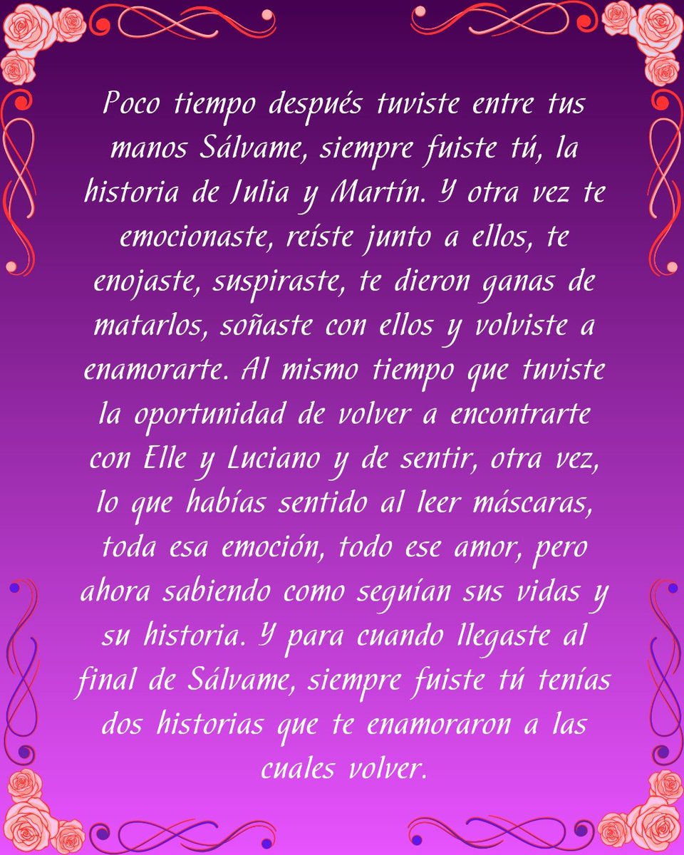CassandraB_CLB's tweet photo. Máscaras

https://t.co/byCUP4PPSW

Sálvame, siempre fuiste tú

https://t.co/tNQIDfDzNL

​#KindleUnlimited #NovelaRomantica #LectoresRomanticos
#NoveladeSuspenso
#Novelas https://t.co/RrrTQj4vMA