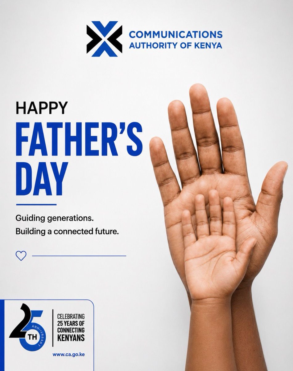 CA_Kenya's tweet photo. Happy Fathers Day #FathersDay https://t.co/pdeuoutS4o