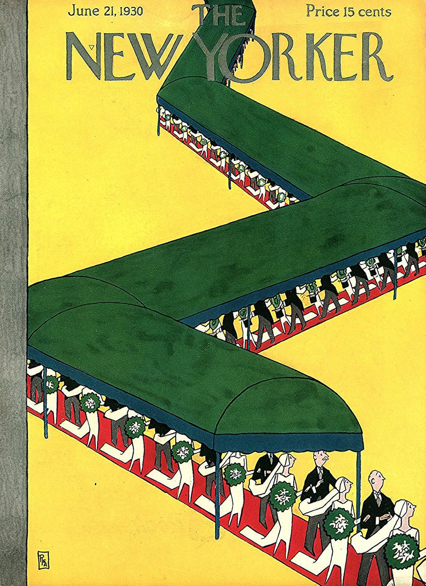 LRonLacy's tweet photo. #OTD in 1930
(mass production)
Cover of The New Yorker, June 21, 1930
Gardner Rea
#TheNewYorkerCover #GardnerRea #JuneWedding #bride #groom https://t.co/Ifba6Vd939