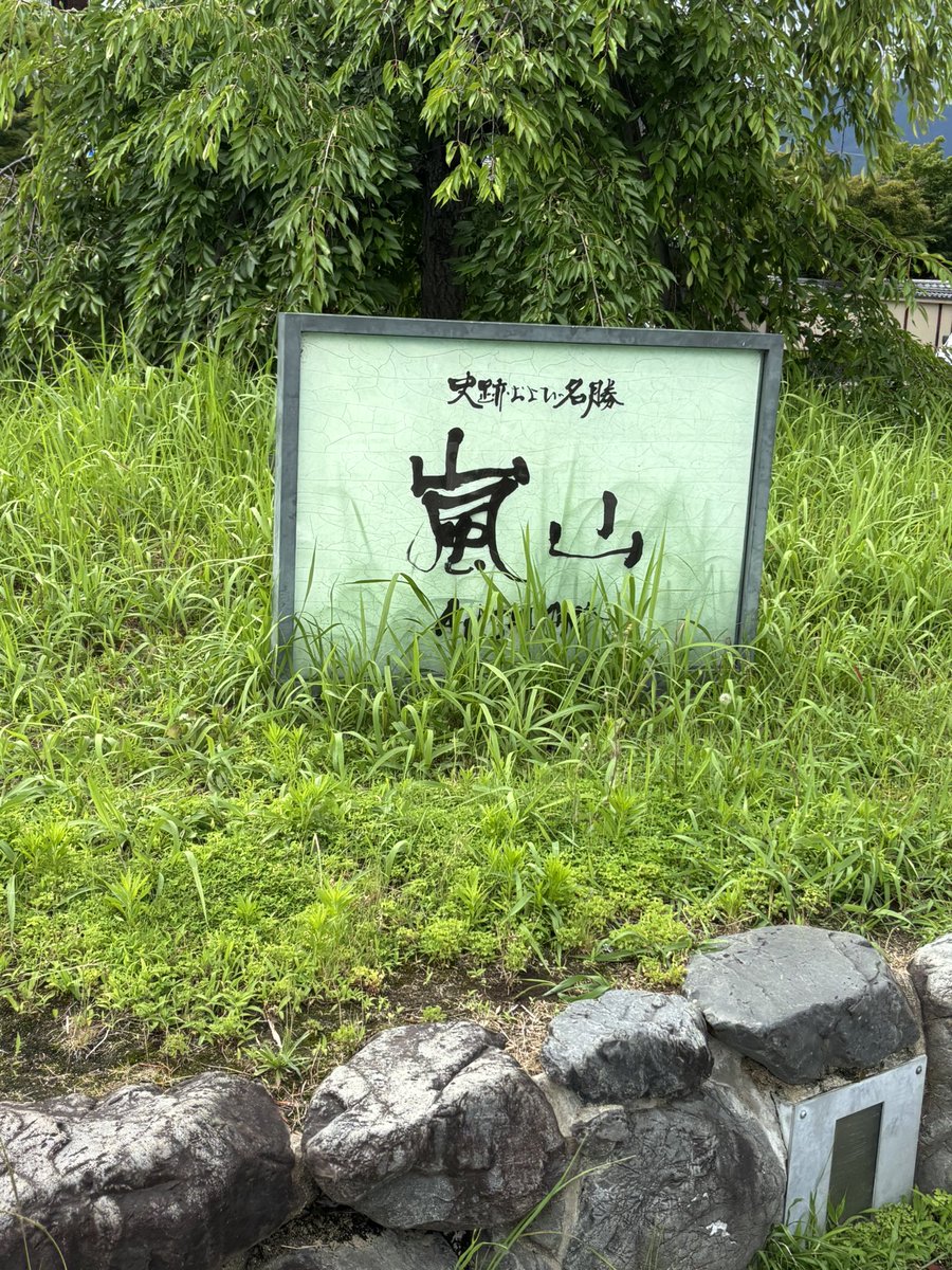 mame0375's tweet photo. なんとなく
　　やってきまちた
　　　　　　　　　嵐山 https://t.co/VHuvraaP6w