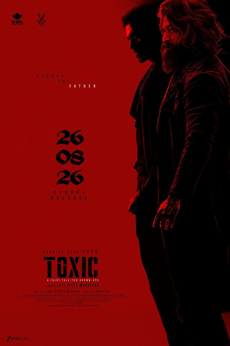 YashTrends's tweet photo. Honour Thy Father...
#Toxic In Cinemas Worldwide from 26-08-2026

#ToxicTheMovie
#ToxicOn26thAug https://t.co/c5Yw38vF8v