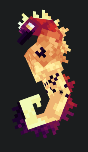 RatInTank2's tweet photo. What do you mean there's no sea horses in minecraft- https://t.co/N70xLLrb5F