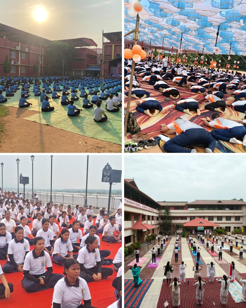 NCCDteOdisha's tweet photo. #NCC Odisha 🇮🇳

🧘‍♂️ Celebrating Health and Harmony! 

The Group HQ Sambalpur, under NCC Dte Odisha celebrated The International Yoga Day with great enthusiasm across various  locations in Odisha.

Officers, PI Staff, ANOs, CTOs, and Cadets came together, actively participating in the sessions to embrace the spirit of wellness and unity.

Proud to see our NCC family leading the way toward a healthier future! 

🇮🇳✨#NCCIndia #InternationalYoga Day #NCCSambalpur