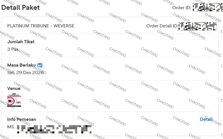 chao🐈 ticketing service/assistance tweet media