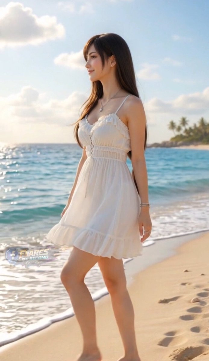 flarespersecond's tweet photo. Tifa Lockhart 🌊🤍
Grace by the shore, strength in every step. Tifa Lockhart shines effortlessly in her elegant white dress, blending beauty, confidence, and timeless charm against the backdrop of the ocean. ✨🌴💙
#TifaLockhart #FinalFantasy #BeachVibes #Elegant #GamingIcon #WhiteDress #BeautyAndGrace #FFVII