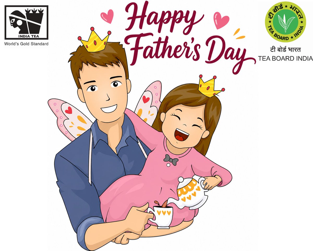 teaboardofindia's tweet photo. A father's love is steady, comforting and timeless—just like a perfect cup of India Tea.
This Father's Day, raise a cup to the fathers who inspire us every day.
Happy Father's Day
#FathersDay #FathersDay2026 #IndiaTea #IndianTeaLove #IndiaTeaAndMe https://t.co/WRF4Is9e6O