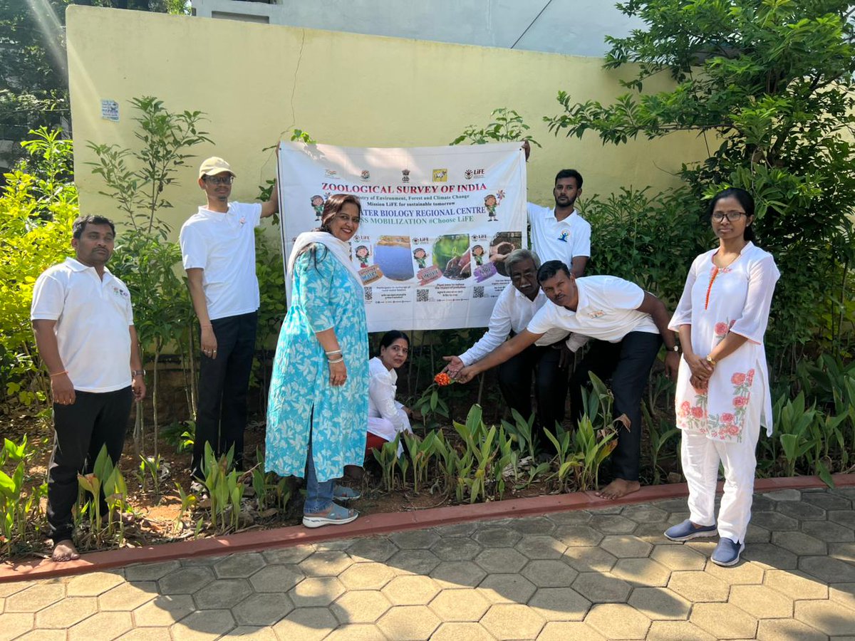 FBRCZSI's tweet photo. International Yoga Day 2026
 Theme: “Yoga for Healthy Ageing”
FBRC, ZSI, Hyderabad celebrated IDY 2026 on 21st June 2026. Scientists and staff participated in various Yoga Aasanas under the guidance of a Yoga Guru, promoting health, wellness &amp; a sustainable lifestyle. https://t.co/moW8bTzQxd