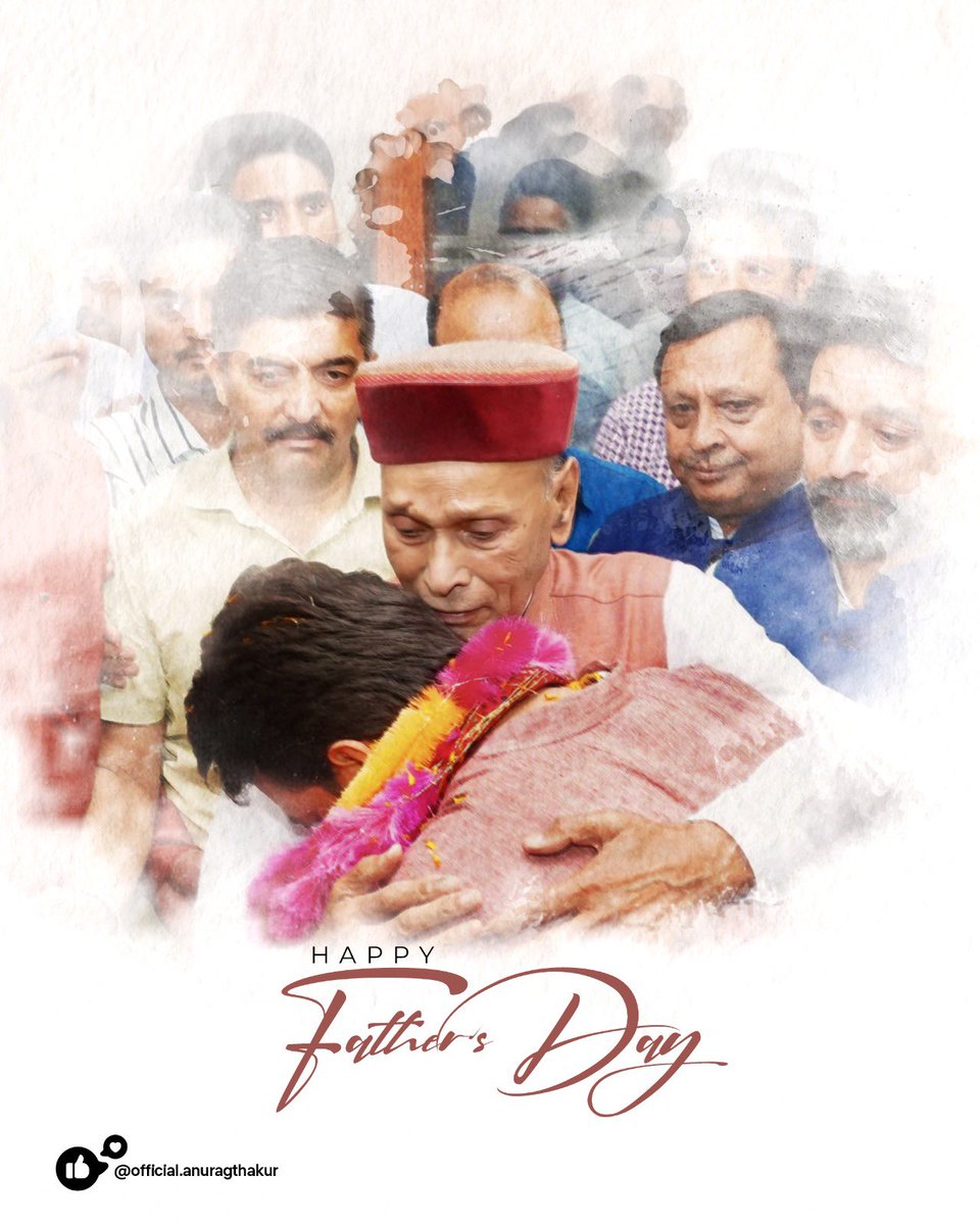 ianuragthakur's tweet photo. पापा 🙏🌻🫂

#FathersDay https://t.co/C1zBvSJOZi