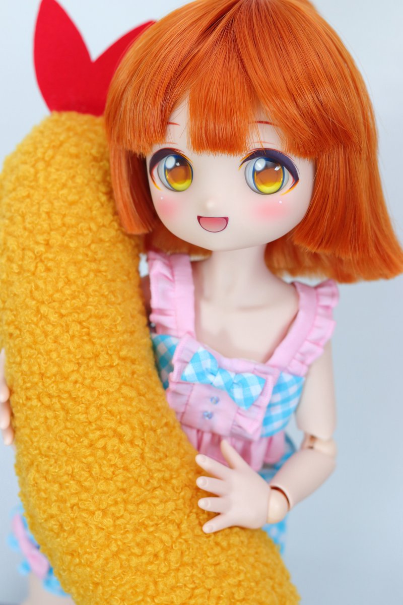 gokuraku_doll's tweet photo. エビフライの日のアルルちゃん🍤
#ちみっこDDアルル https://t.co/Mm4HWZgZ6Y